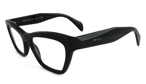 prada black eye glasses|prada black glasses men.